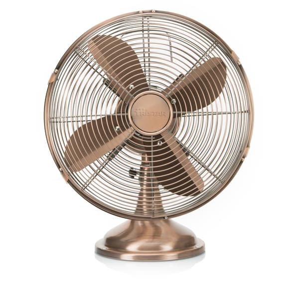Tristar VE-5970 - Retro bordsfläkt - Ø 30 cm - Kopparfinish