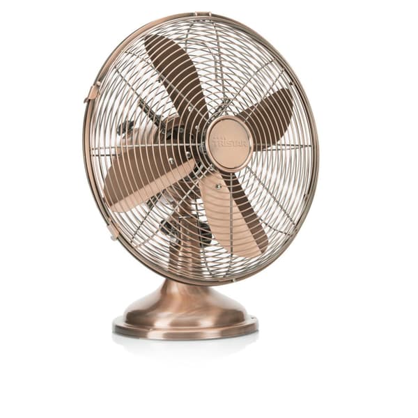 Tristar VE-5970 - Retro bordsfläkt - Ø 30 cm - Kopparfinish