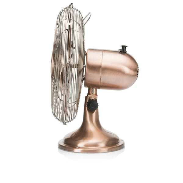 Tristar VE-5970 - Retro bordsfläkt - Ø 30 cm - Kopparfinish
