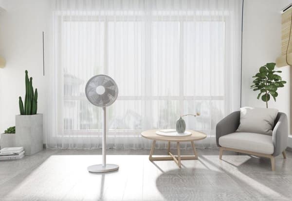 Xiaomi Mi Smart seisova tuuletin 2 Lite seisova tuuletin 25 W (PxLxK) 330 x 340 x 960 mm valkoinen