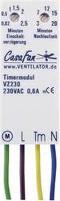 Miniatyrbillede 1 af 2: CasaFan VZ 230 Timermodul Hvid