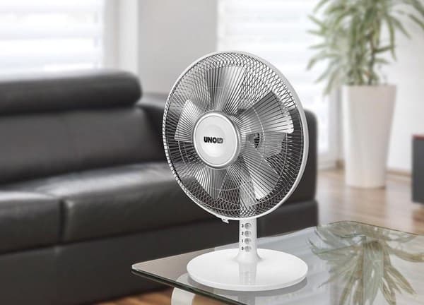 Vanha 86815 40 W tuuletin - hopea/valkoinen