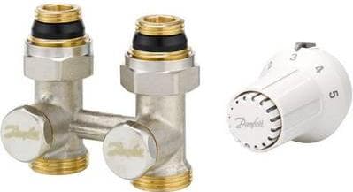 Danfoss RAS-Ck + Rlv-KS 1/2 tomme lige 013G6533