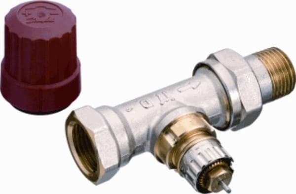 Danfossin termostaattinen patteriventtiili esiasetuksella 1/2 suora Kvs = 090 m3/h RA N15