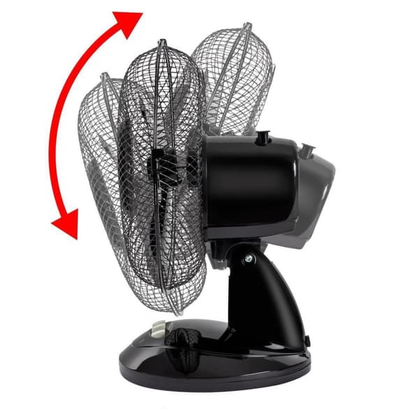 Clatronic VL 3601 tuuletin 23cm musta