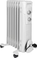 Miniatyrbillede 1 af 3: Clatronic RA 3735 - oliefyldt radiator - 7 ribber -1500 Watt