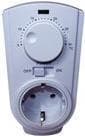 Bachmann Powersocket-Thermo serie 8141 - termostat - hvid