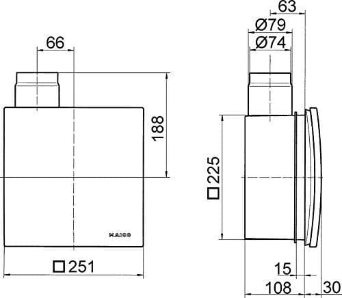 Maico Elektroapparate-Fabrik GmbH Fan ER 60 VZC (0084.0106)