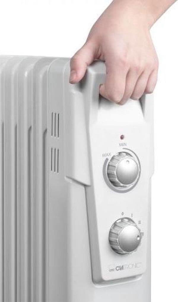 Clatronic RA 3737 inomhus vit 2300 W oljevärmare (263908)