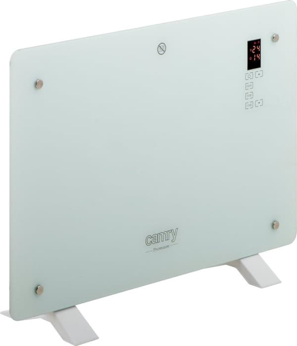 Camry Glass Convector Heater CR 7721 (CR 7721) Valkoinen