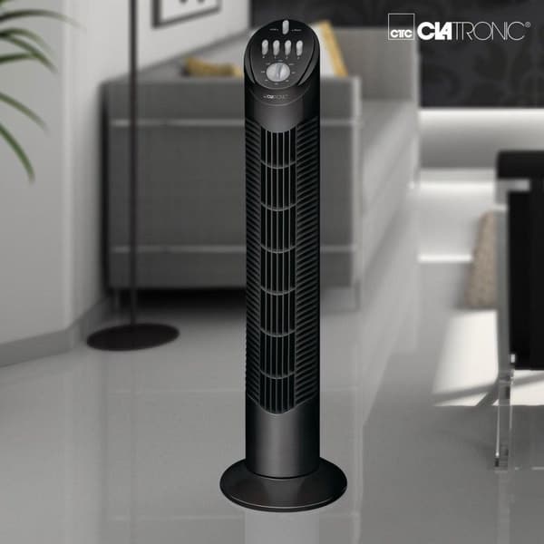 Clatronic T-VL 3546 porttituuletin - musta