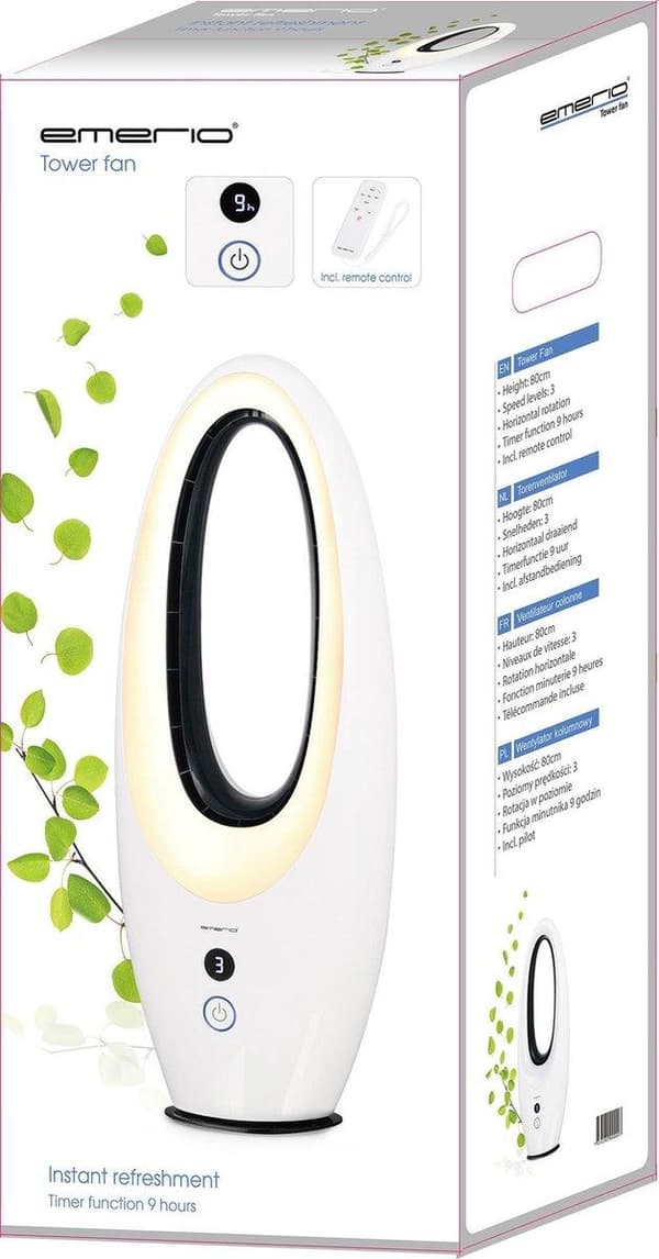 EMERIO DESIGN TOWER FAN TFN-122500
