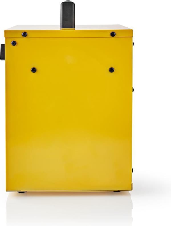 Nedis industrielt design varmeblæser - 1000 / 2000 W - Justerbar termostat - 2 varmeindstillinger - IP24 - Integrerede håndtag - Gul