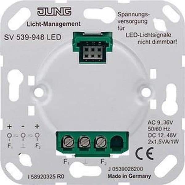 Jung Basic Element Universal Strømforsyning 12/48V | SV539-948LED - E22S5
