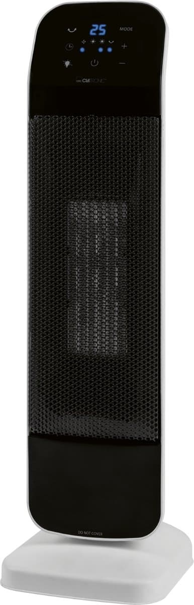 Clatronic HL 3763 - Keramisk varmelegeme - 2000 W - Digital temperaturindstilling (15-35 °C)