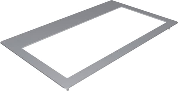 Kindermann aluminiumsramme 6-fold - monteringsramme med facet - bordmonterbar - anodiseret aluminium (7448000021)