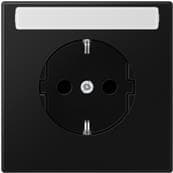 JUNG LS 1520 KINA SWM uttag typ F svart (LS1520KINASWM)