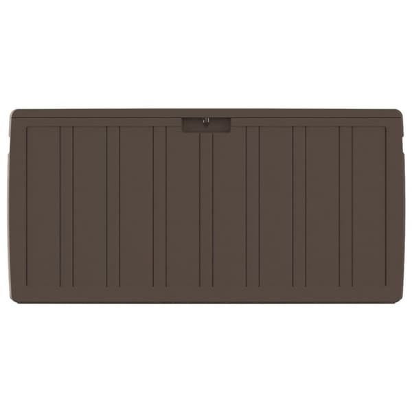 hyndeboks 117x45,5x57,5 cm 270 l brun