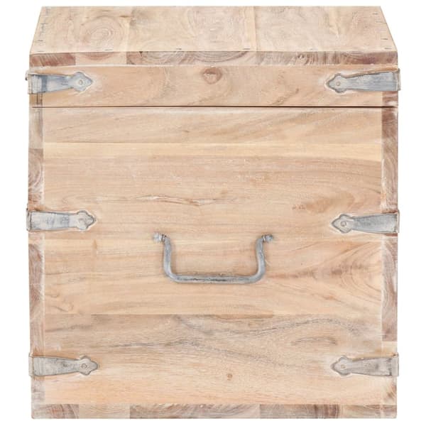 Kista 40x40x40 cm massivt akaciaträ