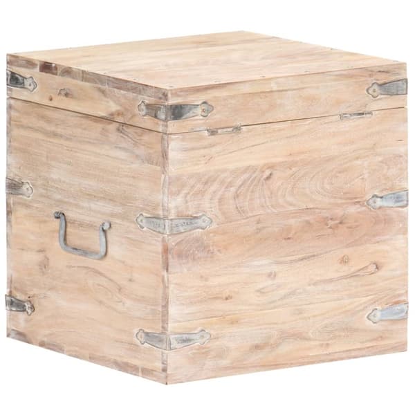 Kista 40x40x40 cm massivt akaciaträ