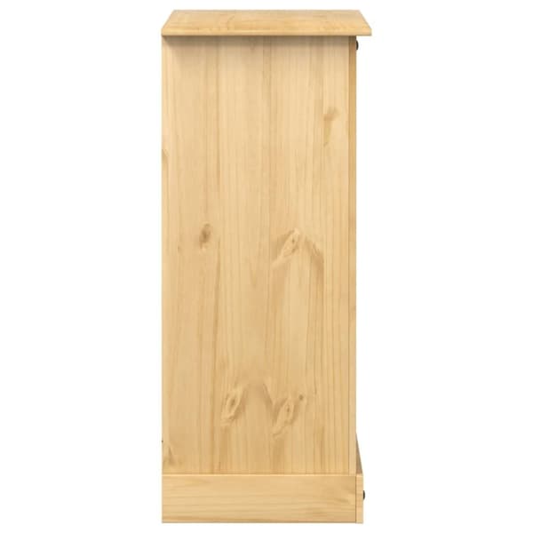 vidaXL Kommode Corona 92x48x114 cm heltre furu
