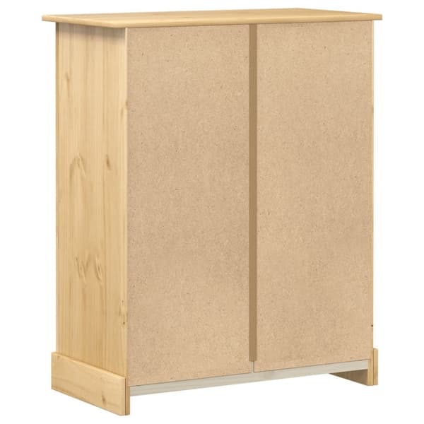 vidaXL Kommode Corona 92x48x114 cm heltre furu