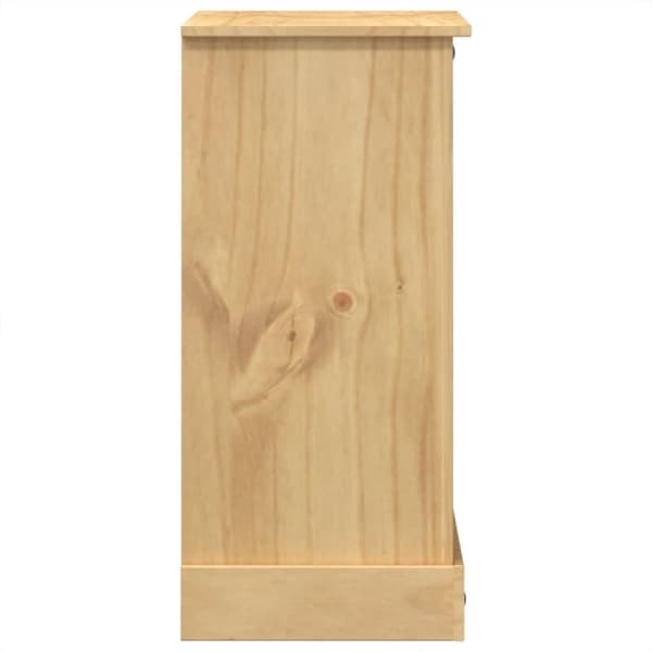 vidaXL kommode Corona 80x43x91 cm massivt fyrretræ