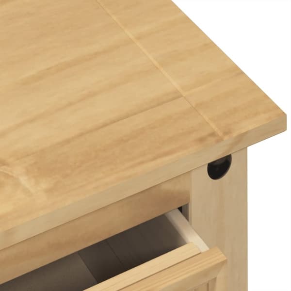 vidaXL kommode Corona 80x43x91 cm massivt fyrretræ