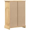 Miniatyrbilde 5 av 10: vidaXL Kommode Corona 80x43x114 cm heltre furu