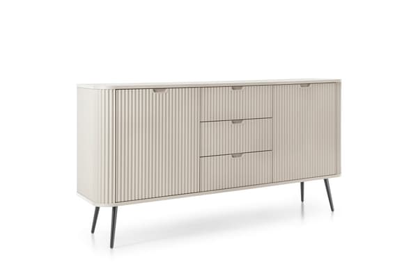 Kashmir kommode, Ben: Sort, D: L: 168 Cm, H: 87 Cm, D: 39 Cm