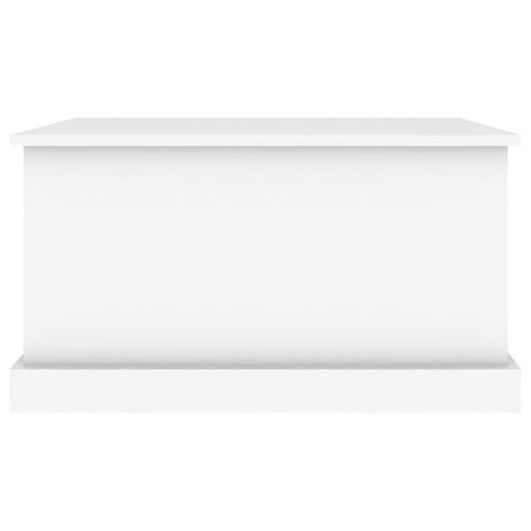 vidaXL opbevaringskasse 70x40x38 cm konstrueret træ hvid -  Opbevaringskister