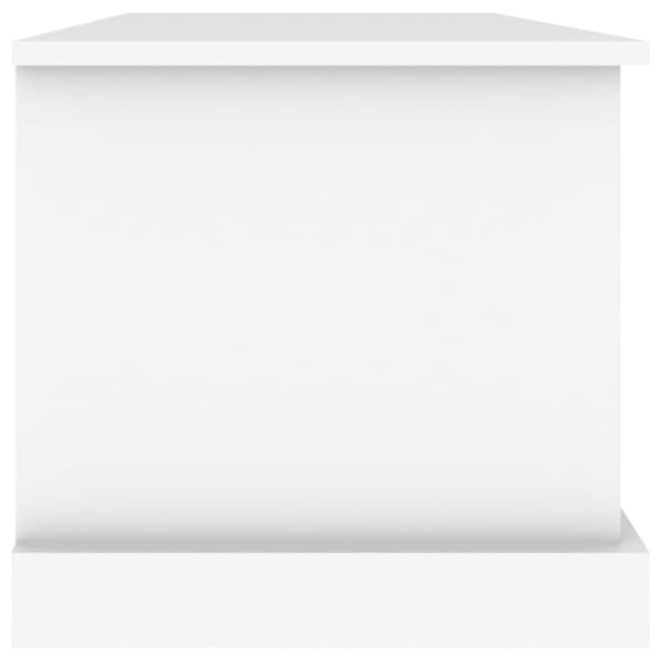 vidaXL opbevaringskasse 70x40x38 cm konstrueret træ hvid -  Opbevaringskister
