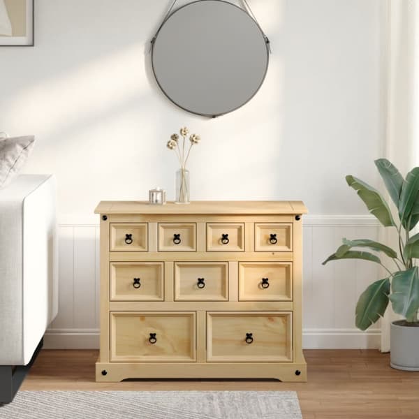 vidaXL Lipasto Corona 103x46x83 cm täysi mänty -  Säilytysarkut