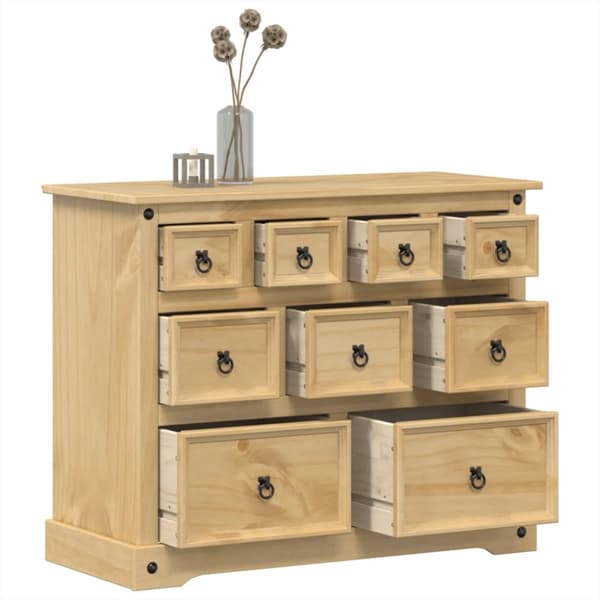 vidaXL Lipasto Corona 103x46x83 cm täysi mänty -  Säilytysarkut