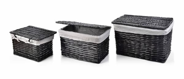 PINO Setti, 3 kpl pajuarkuja 58x38x38/51x32x32/44x26x26cm