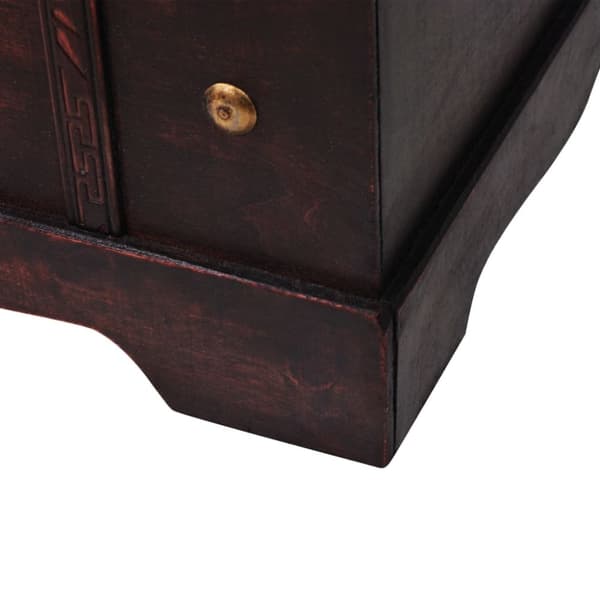 The Living Store Vintage Aarrearkku Puu 66x38x40 cm -  Säilytysarkut