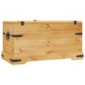 Miniatyrbillede 7 af 9: The Living Store opbevaringskiste Corona-serien 91x49,5x47 cm mexicansk fyrretræ -  Opbevaringskister