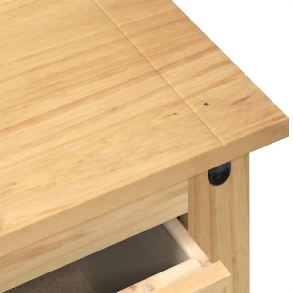 The Living Store kommode Corona 110x43x91 cm massivt fyrretræ -  Opbevaringskister