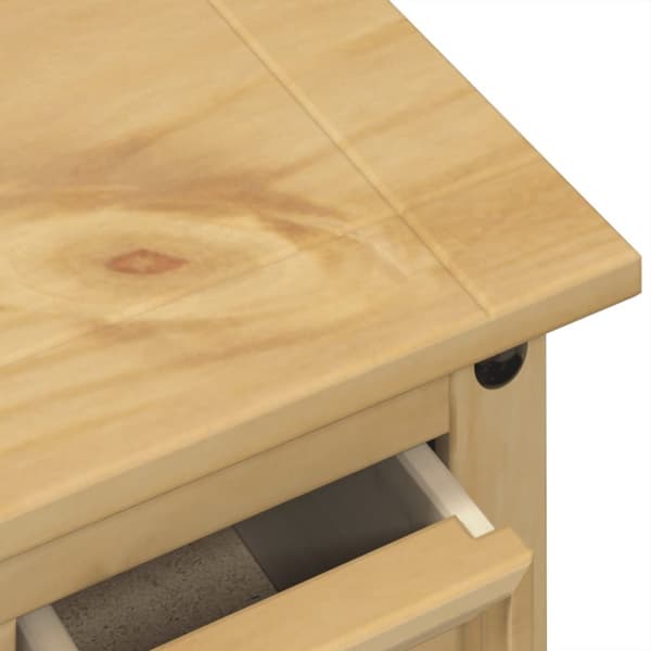 The Living Store kommode Corona 103x46x83 cm massivt fyrretræ -  Opbevaringskister