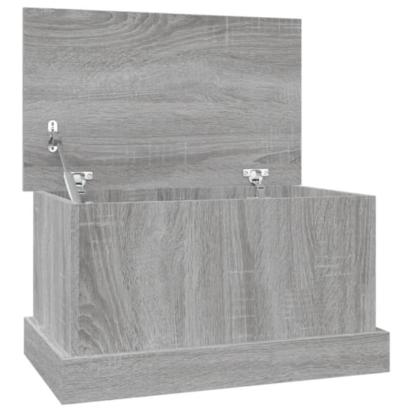 Opbevaringskasse 50x30x28 cm konstrueret træ grå sonoma-eg - Opbevaringskasse - Opbevaringskasser - Home & Living