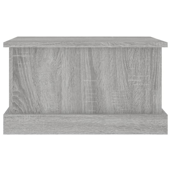 Opbevaringskasse 50x30x28 cm konstrueret træ grå sonoma-eg - Opbevaringskasse - Opbevaringskasser - Home & Living