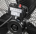 Miniatyrbillede 5 af 8: CasaFan DF600 Eco IP54 SL udendørs ventilator 123 W (Ø x h) 65 cm x 77 cm sort (mat)