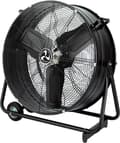 Miniatyrbillede 8 af 8: CasaFan DF600 Eco IP54 SL udendørs ventilator 123 W (Ø x h) 65 cm x 77 cm sort (mat)