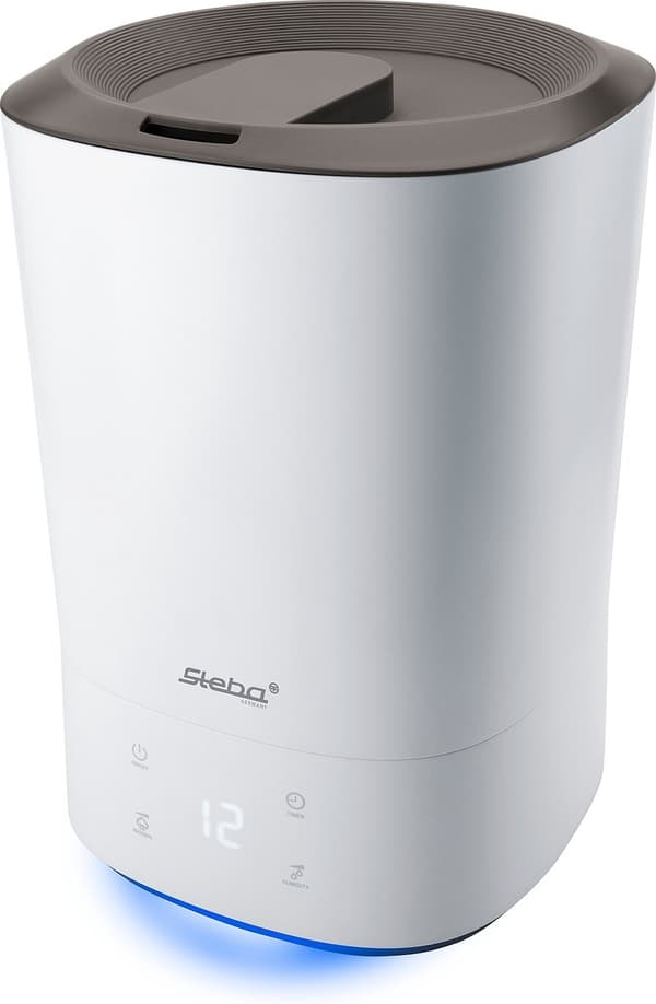 Steba LB8 - Ultralyds luftmonitor med aromaterapi - LED display - 5,5 liter - 35dB - 25m2