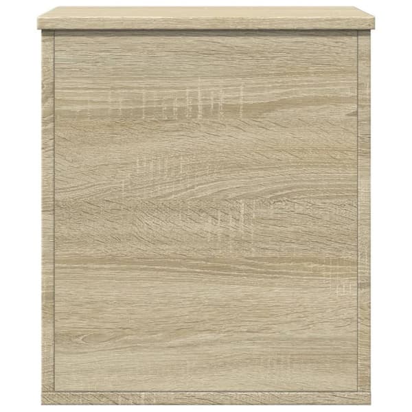 vidaXL opbevaringsboks 40x42x46 cm konstrueret træ sonoma-eg
