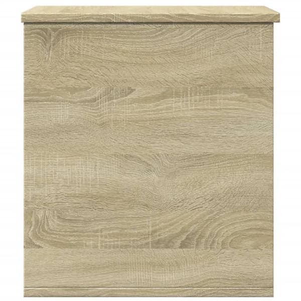 vidaXL opbevaringsboks 40x42x46 cm konstrueret træ sonoma-eg