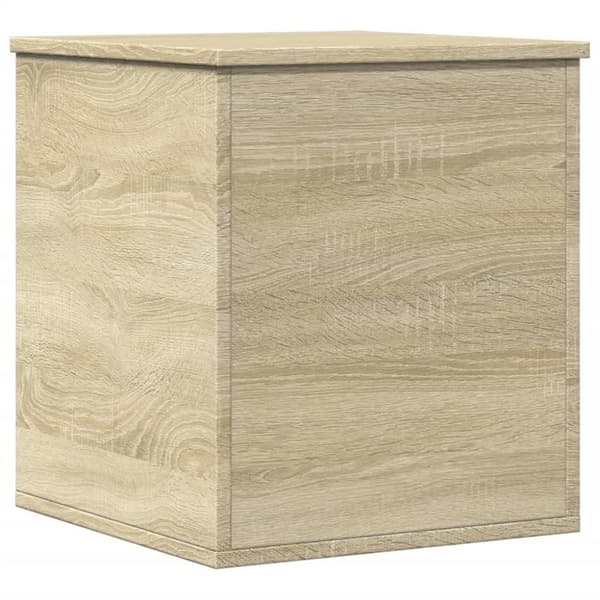 vidaXL opbevaringsboks 40x42x46 cm konstrueret træ sonoma-eg