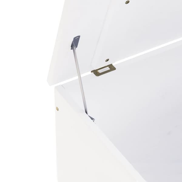 vidaXL Putekasse med lokk RANA 60x49x54 cm heltre furu