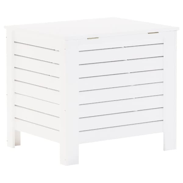 vidaXL Putekasse med lokk RANA 60x49x54 cm heltre furu