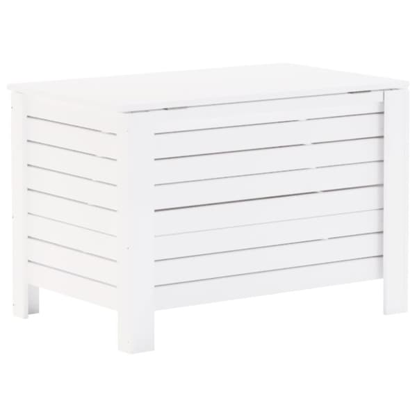 vidaXL Putekasse med lokk RANA 80x49x54 cm heltre furu